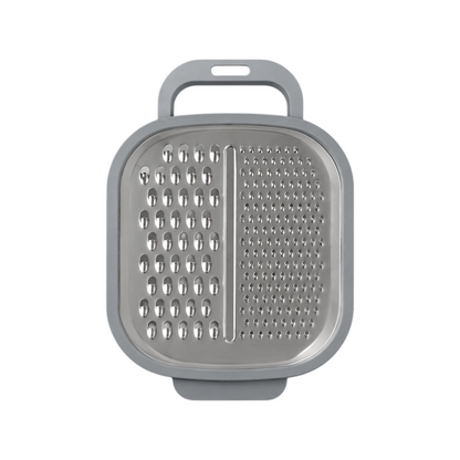 Two-Sided Kitchen Grater with Container