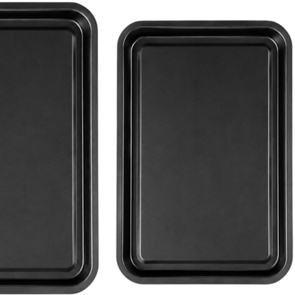 Two-Piece Non-Stick Oven Tray Set