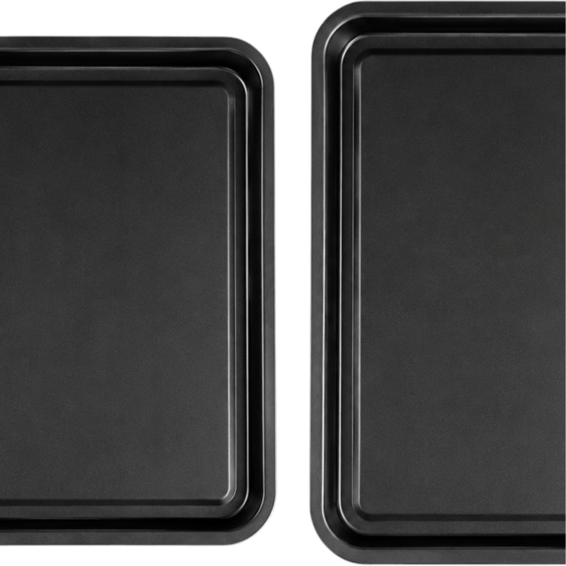 Two-Piece Non-Stick Oven Tray Set