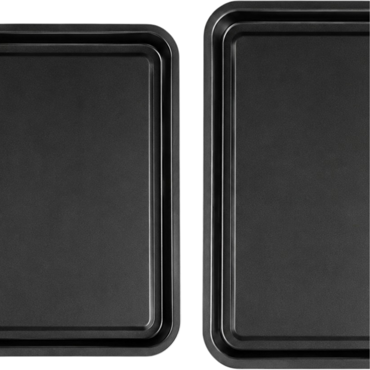 Two-Piece Non-Stick Oven Tray Set