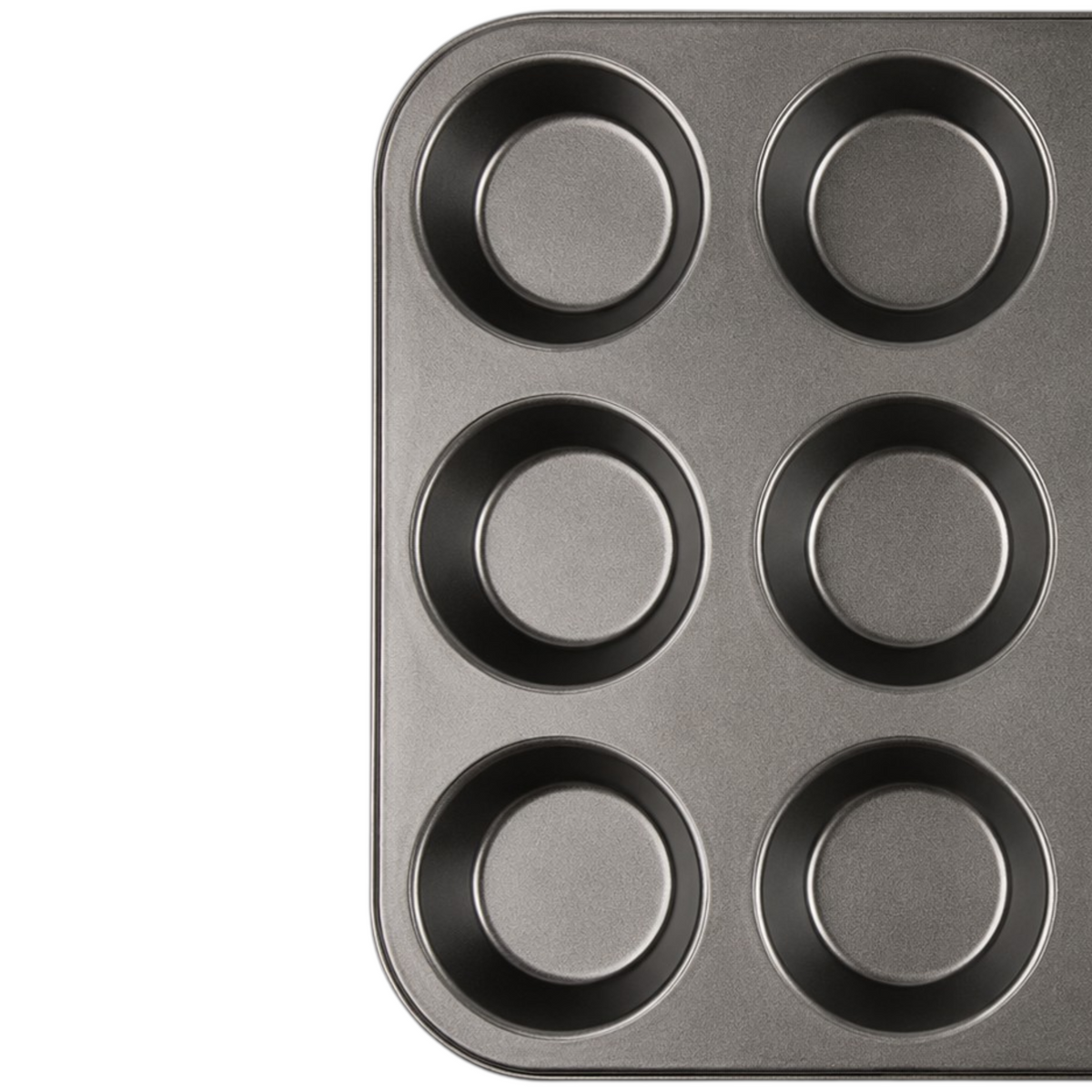 12-Cup Non-Stick Baking Tray