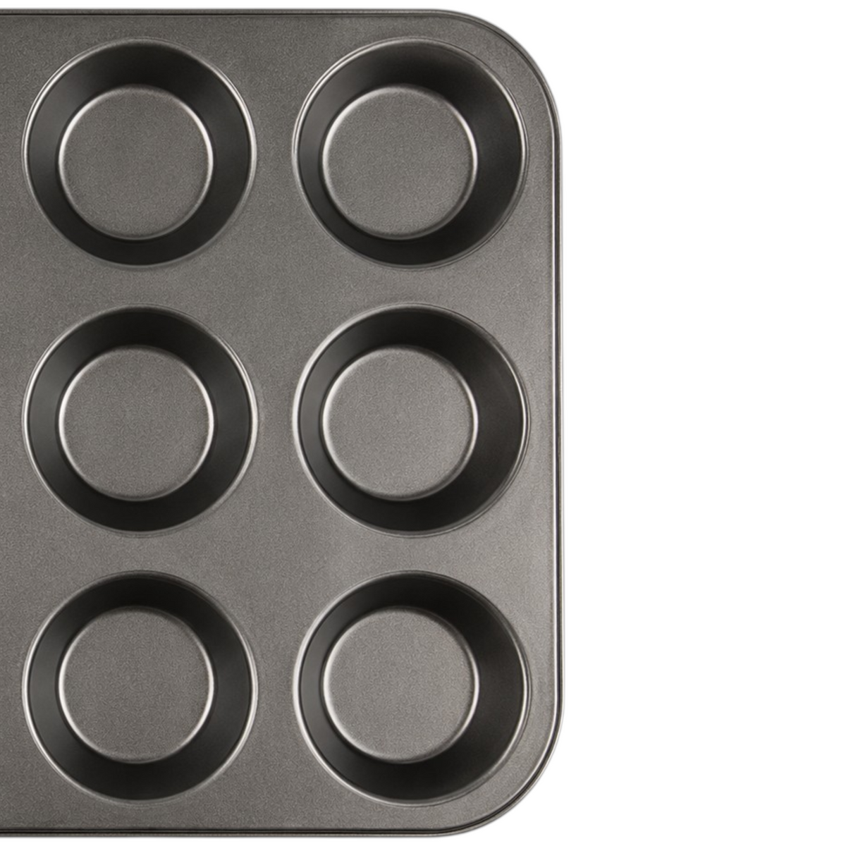 12-Cup Non-Stick Baking Tray