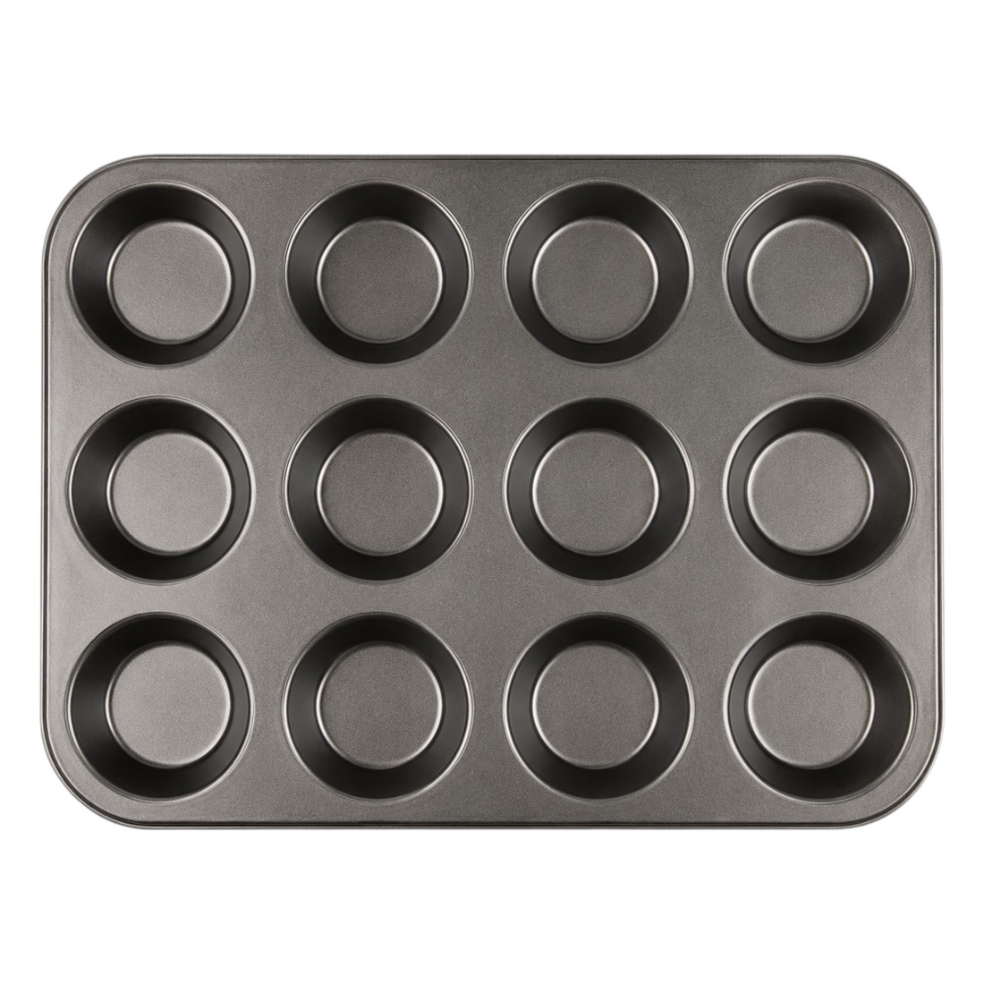 12-Cup Non-Stick Baking Tray