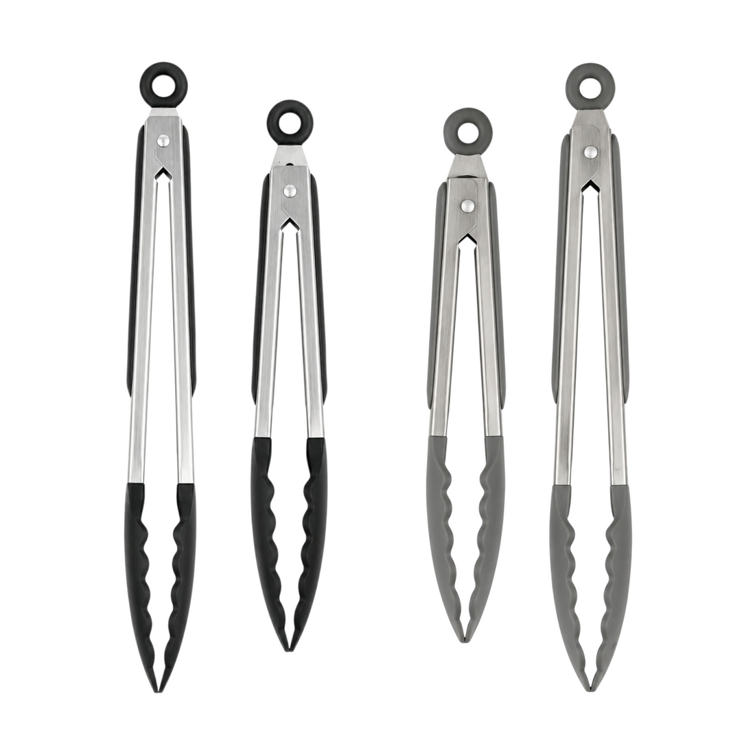 Stainless Steel Kitchen Tongs Set