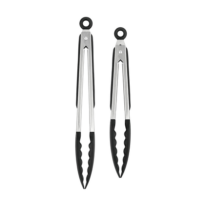 Stainless Steel Kitchen Tongs Set