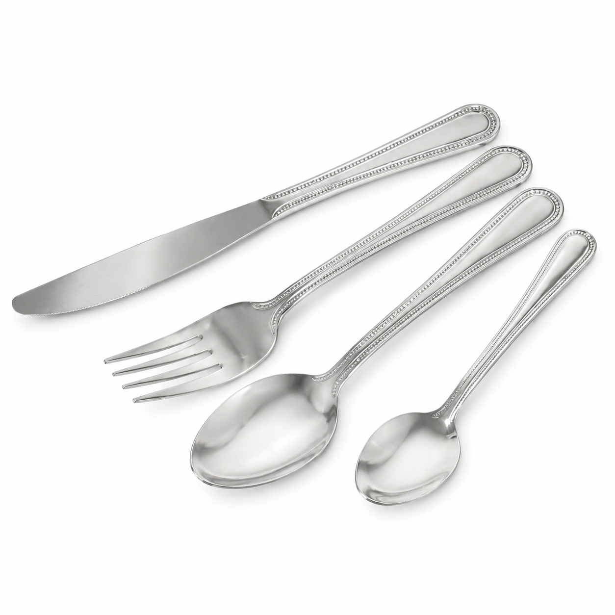 24-Piece Stainless Steel Cutlery Set